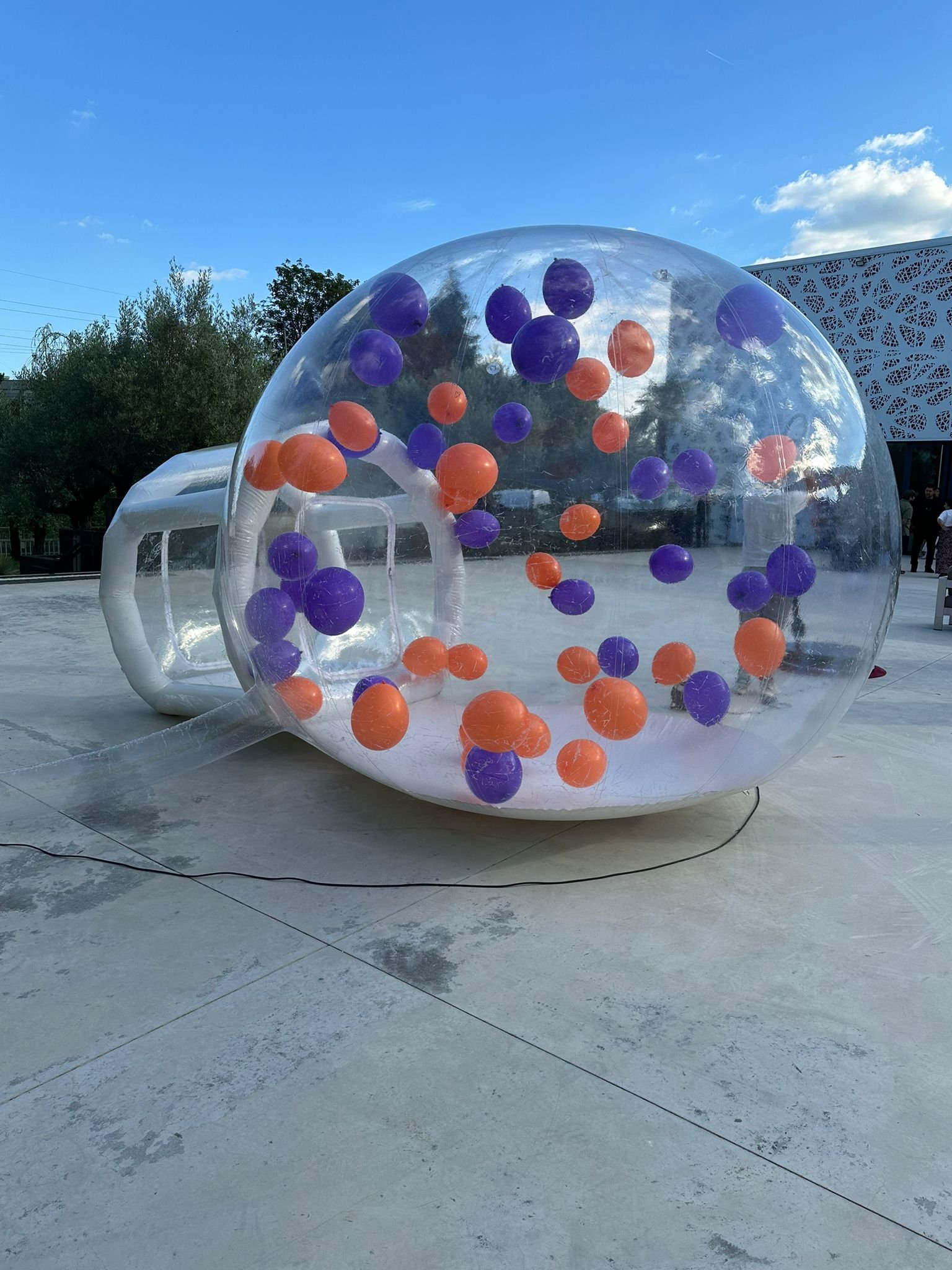 Bubble House — Sunshine Events, animation pour mariages, anniversaires et soirées d'entreprise en Île-de-France